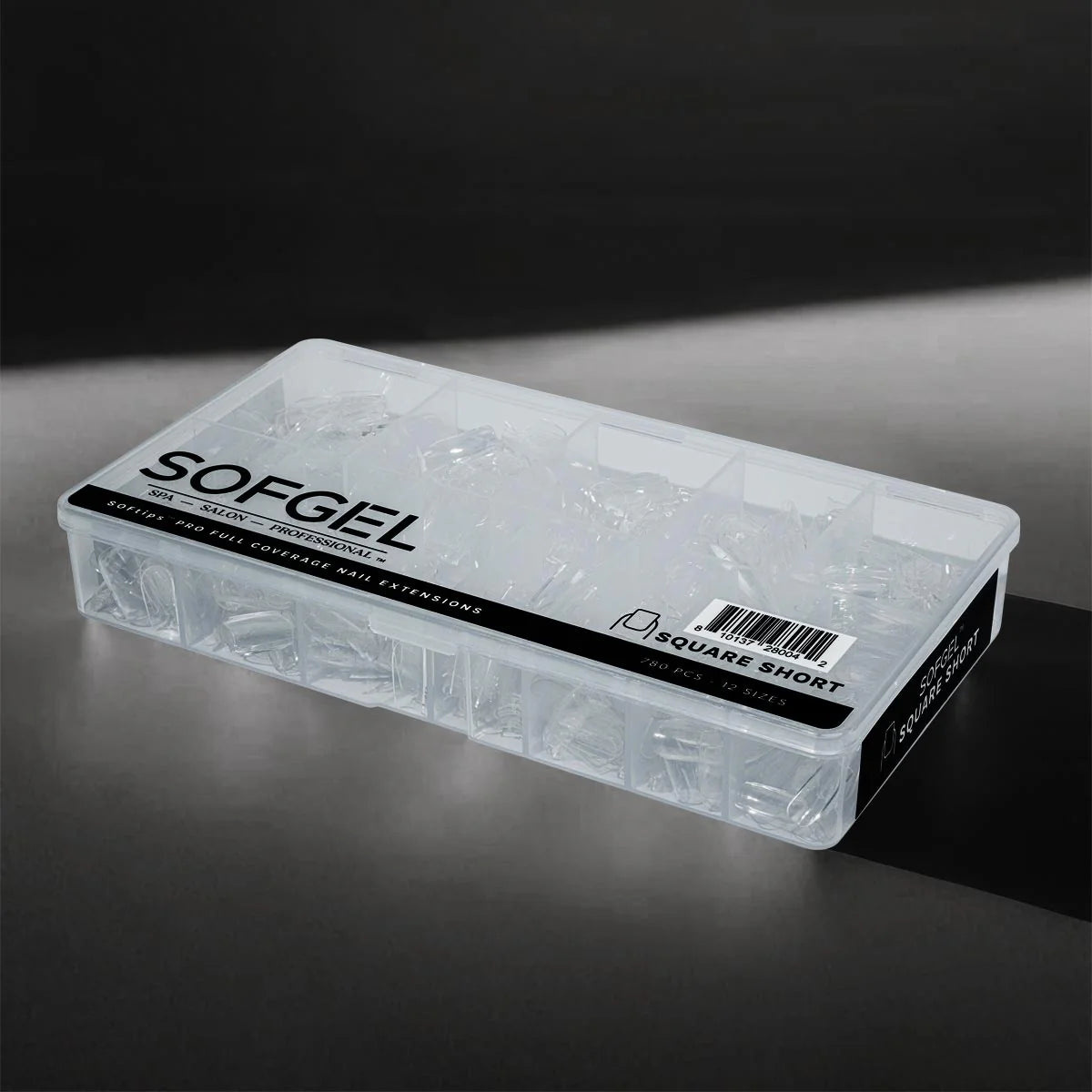 SOFTIPS PRO XII - Standard Square Short (780pcs)