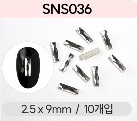 Jello Jello - V-Cut Stone Nail Charms (SNS001 - SNS076)