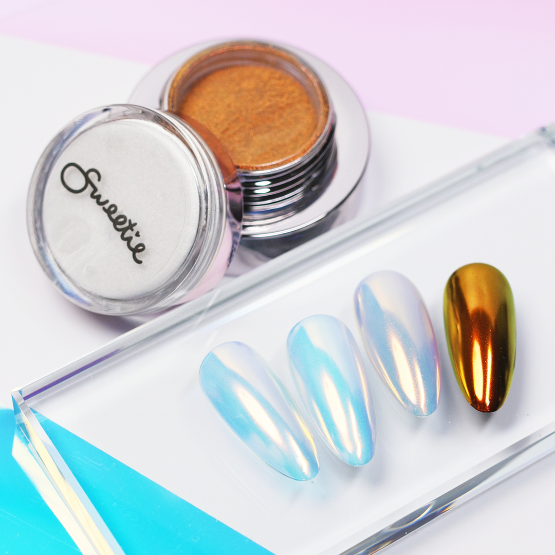 Sweetie Nail Supply - Aurora Chrome Powders (9 Types)