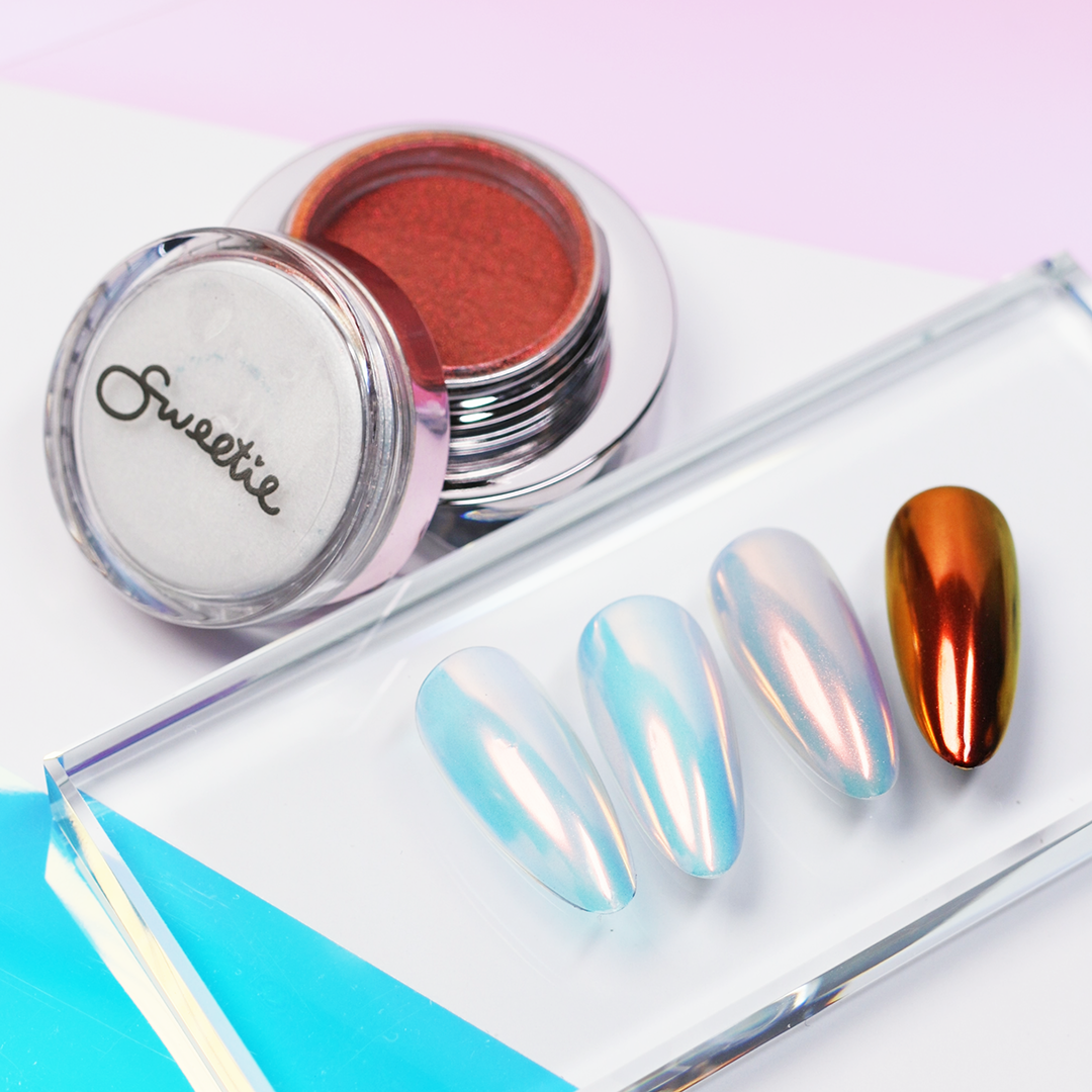 Sweetie Nail Supply - Aurora Chrome Powders (9 Types)
