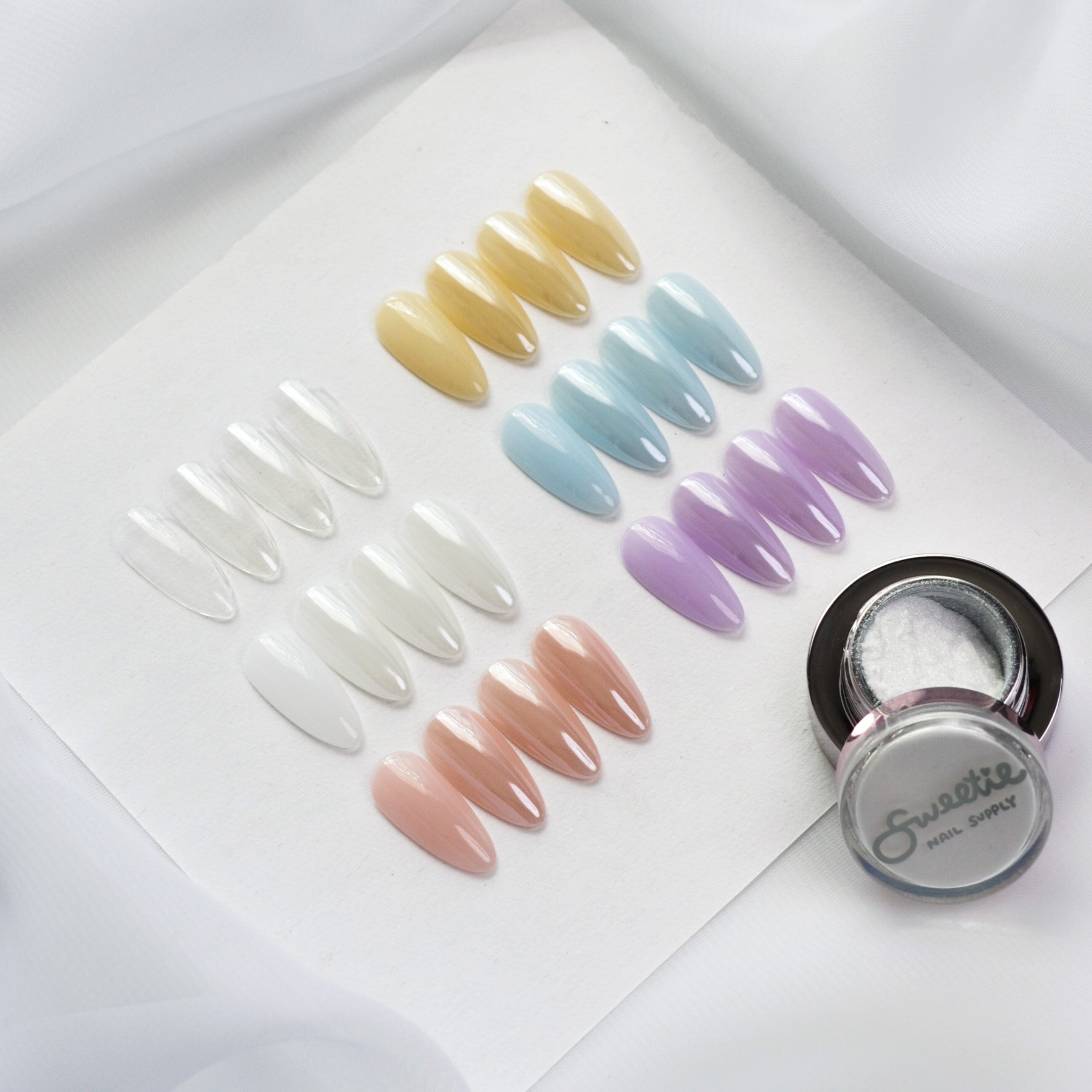 Sweetie Nail Supply - Sheer Glaze Chrome Powder (1g)
