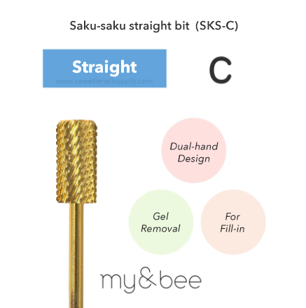 my&bee - Saku-saku straight bits (3 types)