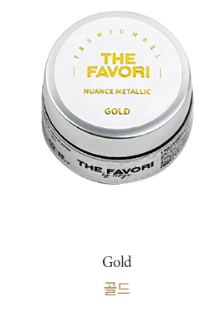 The Favori Nuance Metallic Gel - Gold