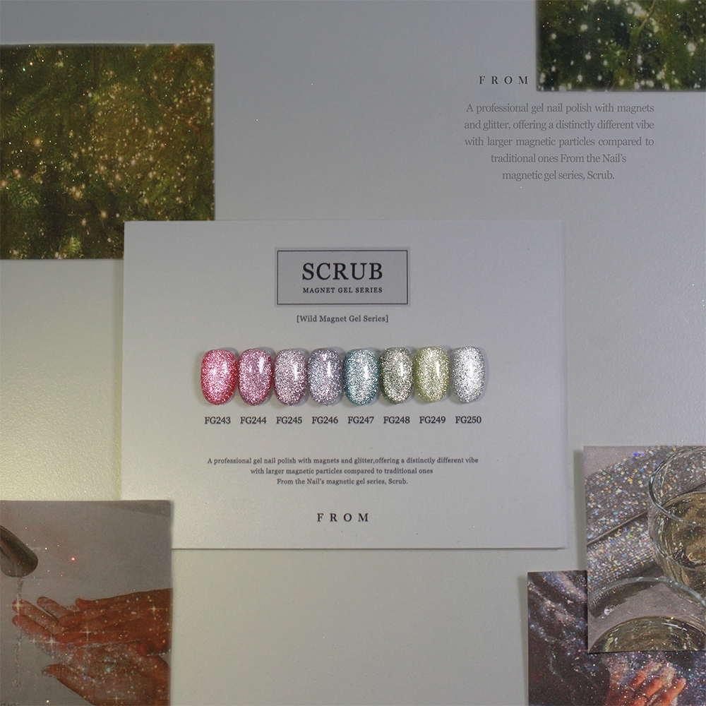 From The Nail - Scrub Magnet Gel Series (FG.243 - 250)