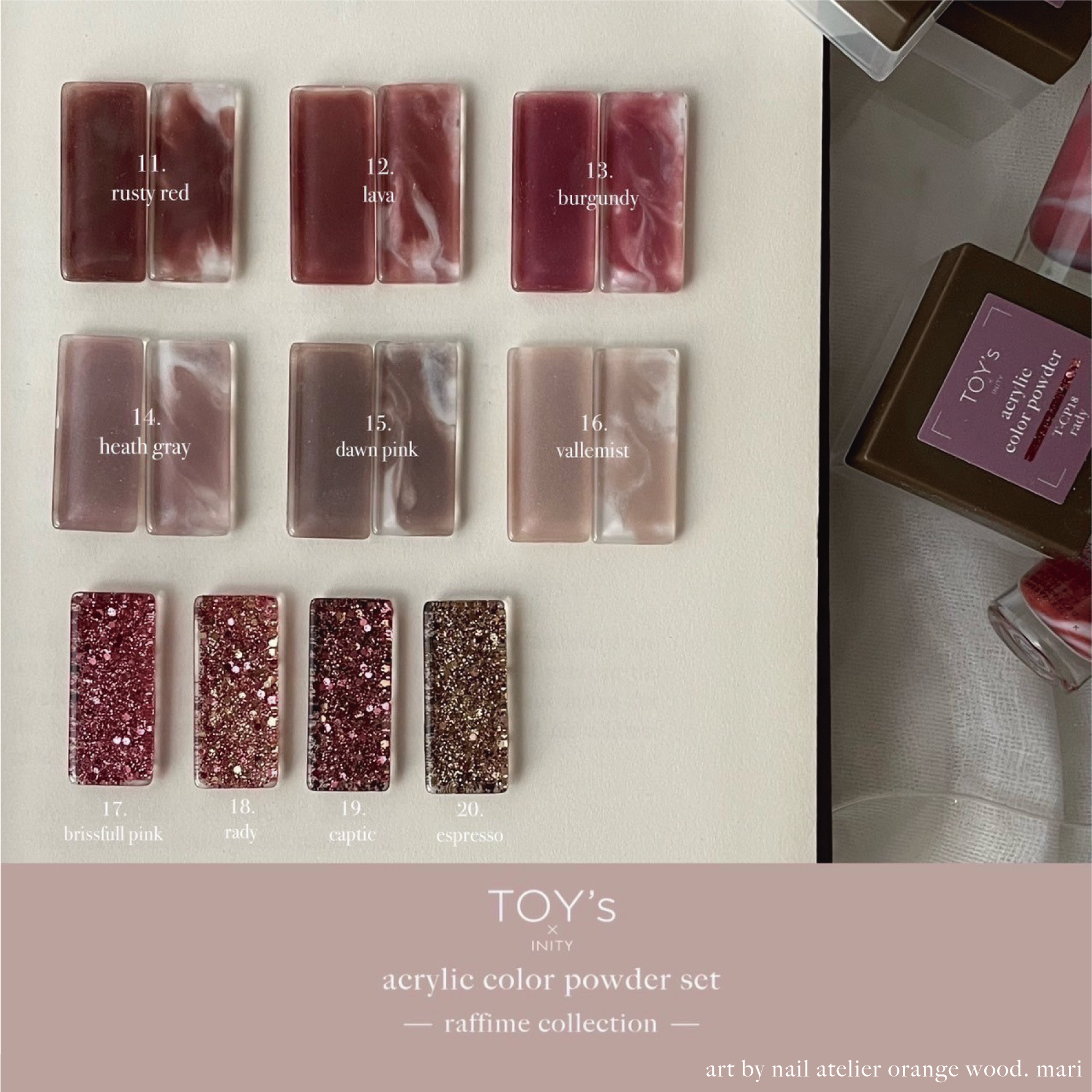 TOY's - Raffime Acrylic Powder Collection