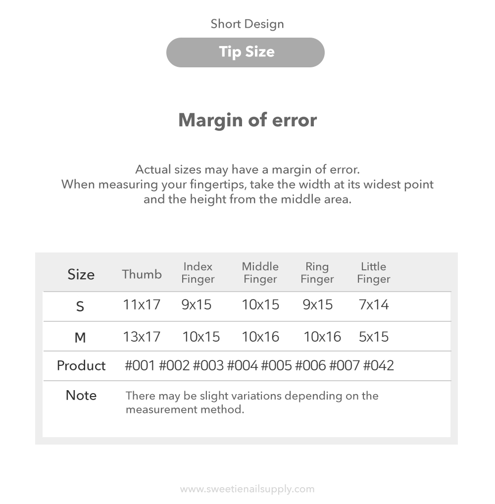 Crear - Nail Design Tip No.001 (Small)