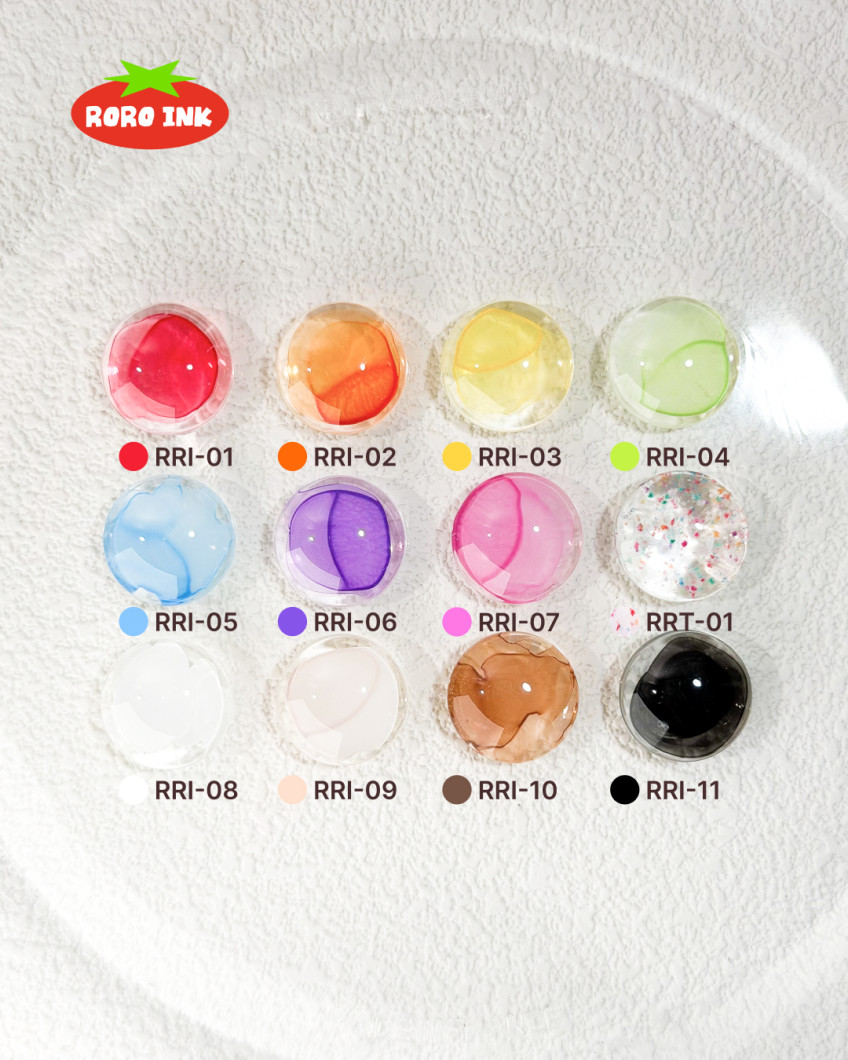 RORO - Mr Tomato Ink Set + Topping Gel
