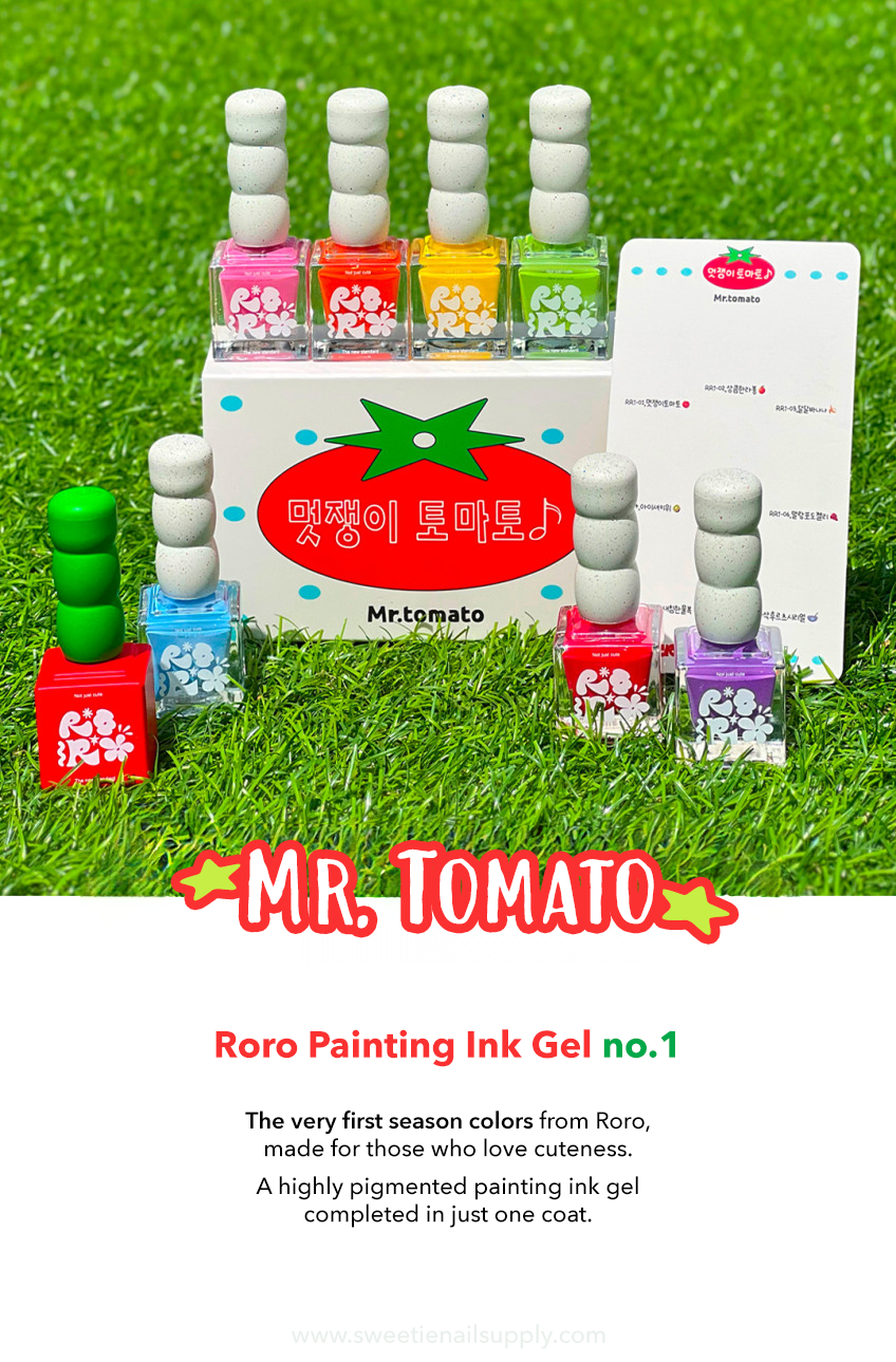 RORO - Mr Tomato Ink Set + Topping Gel