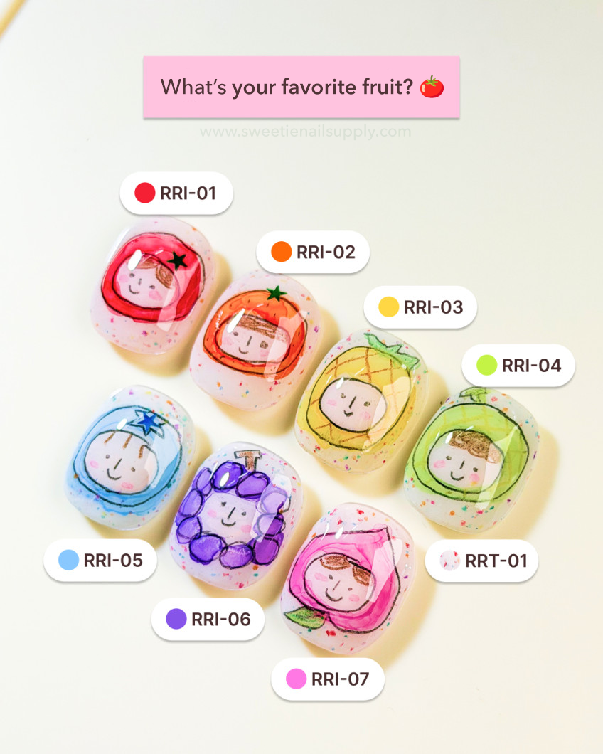 RORO - Mr Tomato Ink Set + Topping Gel