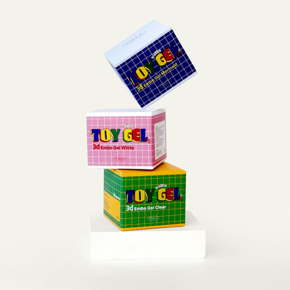 VALLA - Toy Gel (Mermaid, Clear, White)