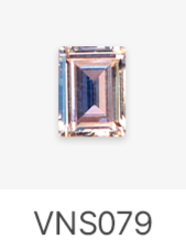 Jello Jello - Rectangle Stone Nail Charms (VNS068 - VNS108)