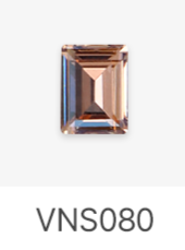 Jello Jello - Rectangle Stone Nail Charms (VNS068 - VNS108)