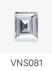 Jello Jello - Rectangle Stone Nail Charms (VNS068 - VNS108)
