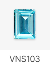 Jello Jello - Rectangle Stone Nail Charms (VNS068 - VNS108)