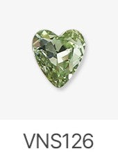 Jello Jello - Heart Stone Nail Charms (VNS109 - VNS133 & VNS150 - VNS163)