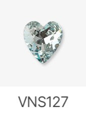 Jello Jello - Heart Stone Nail Charms (VNS109 - VNS133 & VNS150 - VNS163)