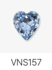 Jello Jello - Heart Stone Nail Charms (VNS109 - VNS133 & VNS150 - VNS163)