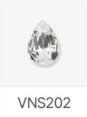 Jello Jello - Teardrop Stone Nail Charms (VNS202-VNS216, VNS127, & VNS218-VNS224)