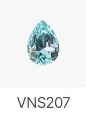 Jello Jello - Teardrop Stone Nail Charms (VNS202-VNS216, VNS127, & VNS218-VNS224)