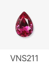Jello Jello - Teardrop Stone Nail Charms (VNS202-VNS216, VNS127, & VNS218-VNS224)