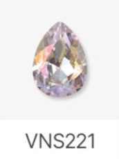 Jello Jello - Teardrop Stone Nail Charms (VNS202-VNS216, VNS127, & VNS218-VNS224)
