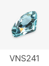 Jello Jello - Pebble Stone Nail Charms (VNS234 - VNS243)