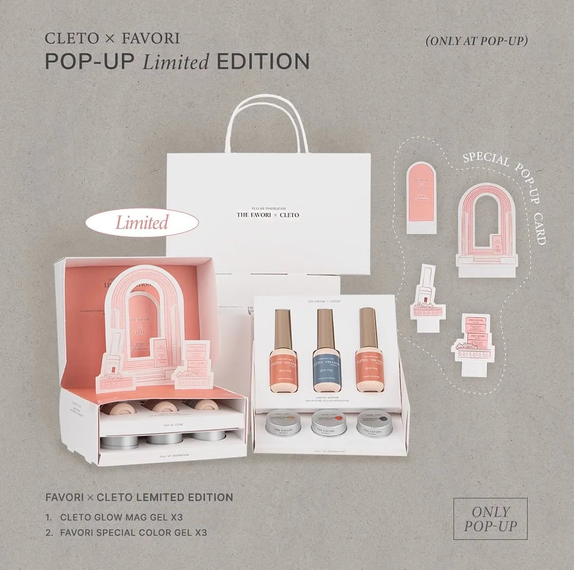The Favori x CLETO POP-UP Limited Edition