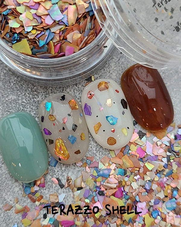 Bonniebee Terrazzo Nail Shell