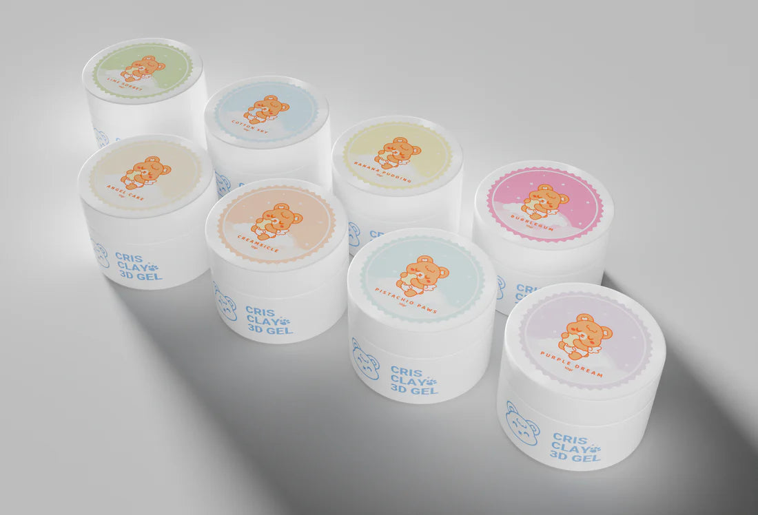 Crisania Neri - Beary Sweet Dreams 3D Sculpting Gel Collection – 8 x 10 g