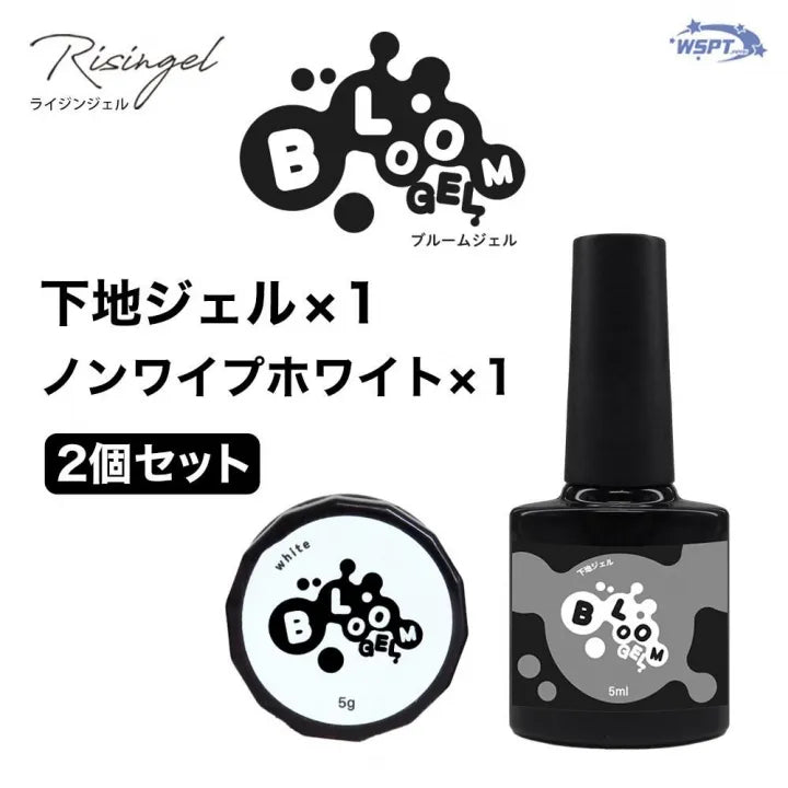 Risingel - Bloom Gel Primer Gel + Non-Wipe White