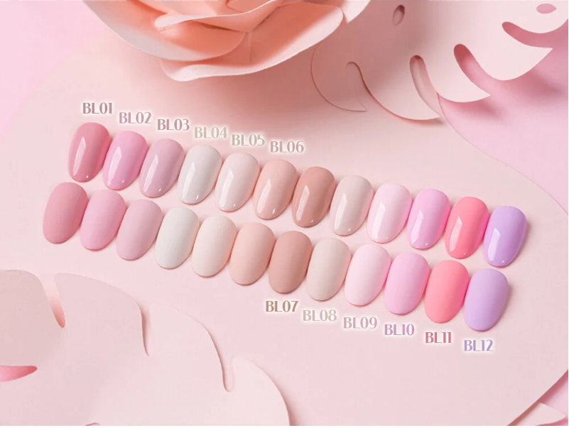 Mithmillo Signature Polish Gel Blossom Series (12 Types BL01-BL12)