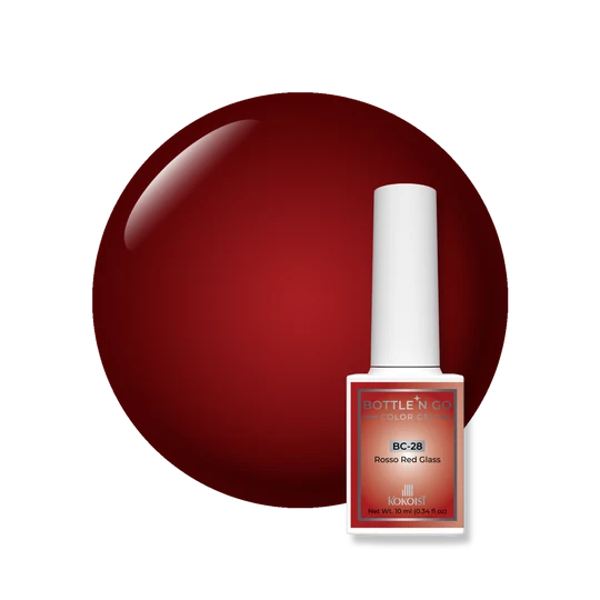 Kokoist - Bottle 'N Go BC-28 Rosso Red Glass