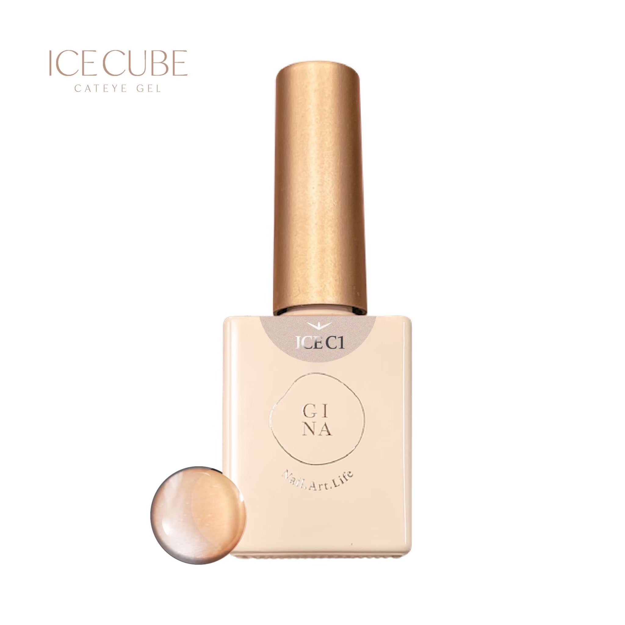 Ginanail - Ice Cube Cateye Gel (5 colours)