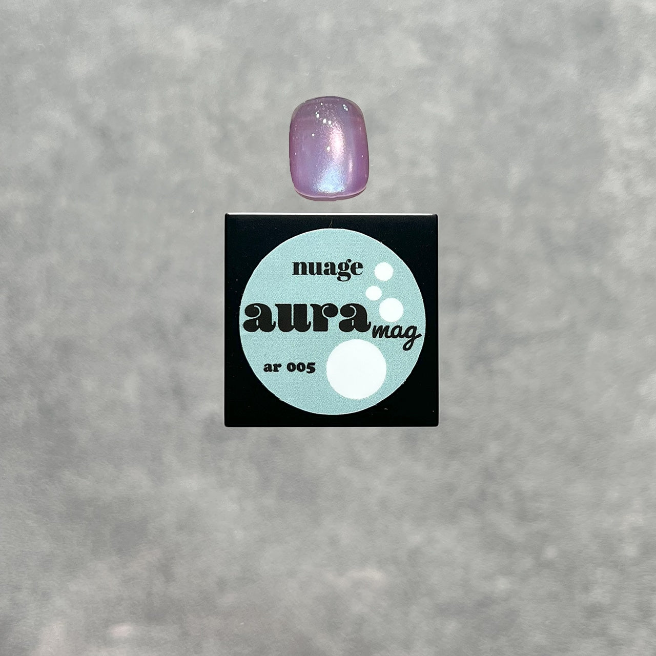 Nuage - Aura Mag Gel Nail Set (ar001 - ar006) + clear swatch tiles (6pc)