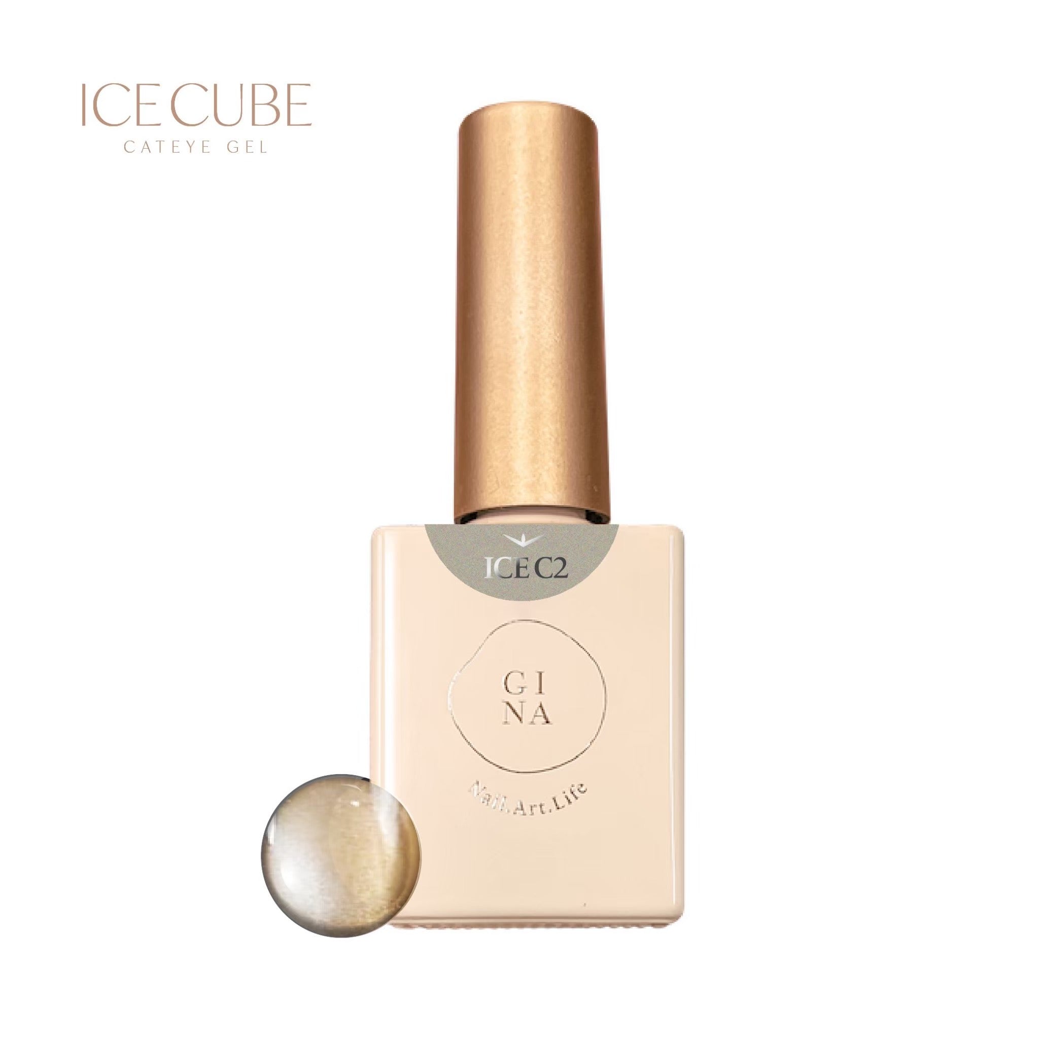 Ginanail - Ice Cube Cateye Gel (5 colours)