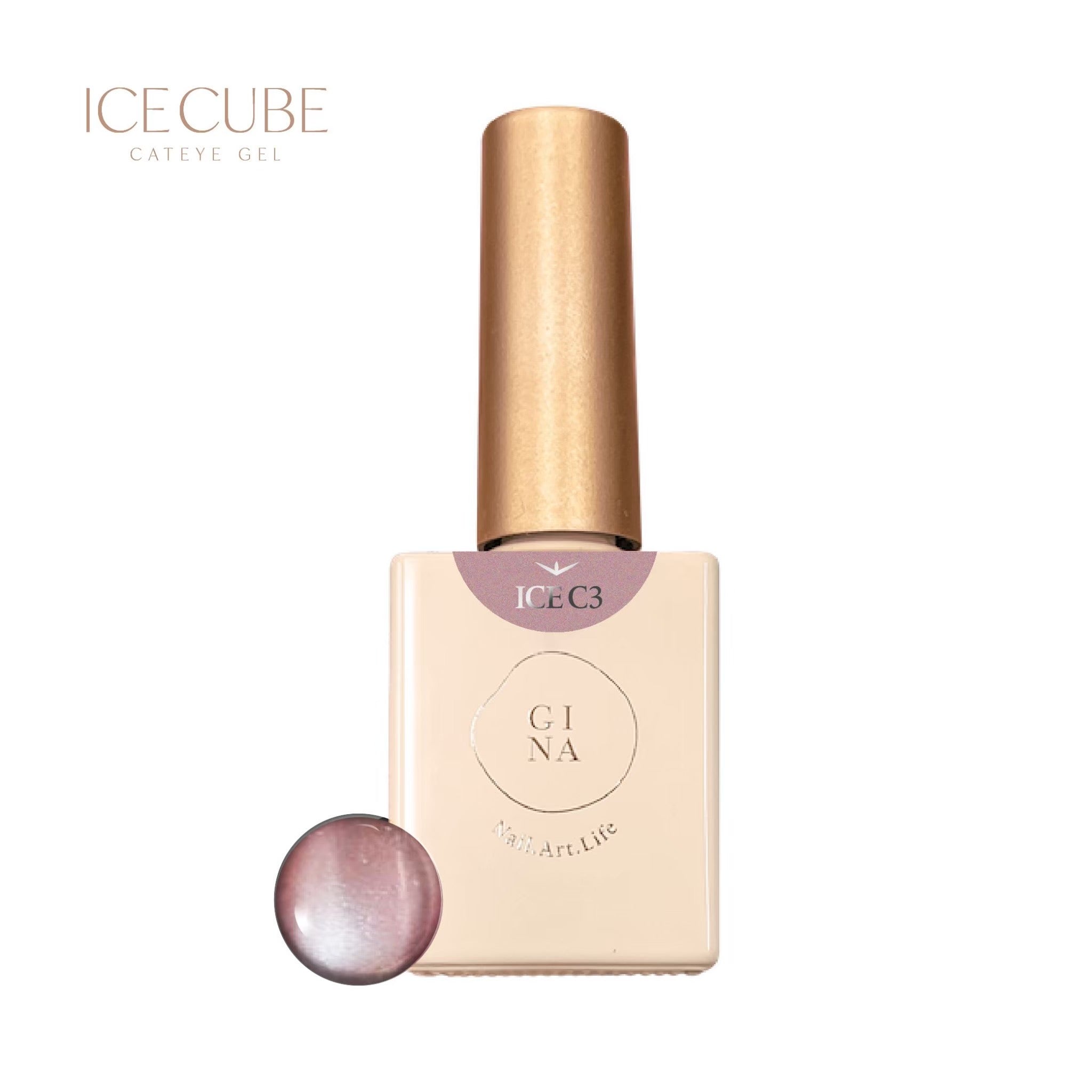 Ginanail - Ice Cube Cateye Gel (5 colours)