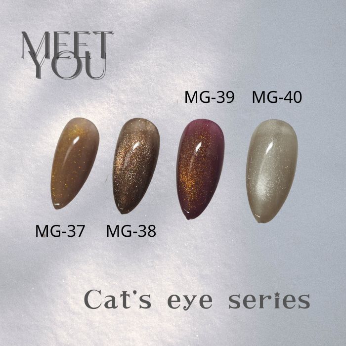 Meet You - Cat's Eye Magnet Gels (11 types)