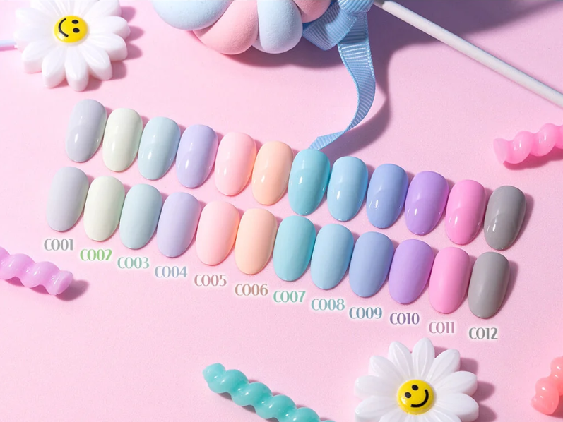 Mithmillo Signature Polish Gel Cotton Candy Series (6 Types CO01-CO12)