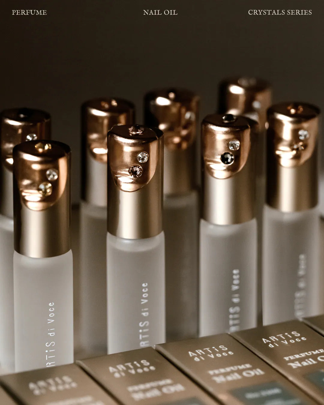 ARTiS di Voce - NAIL OIL Crystal Series 5ml (Nail Oil embellished with Swarovski® crystals)