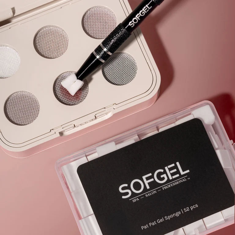 Sofgel - Cupid Pat Pat Gel Vol. 01 Bundle (Sponges + Tweezer)