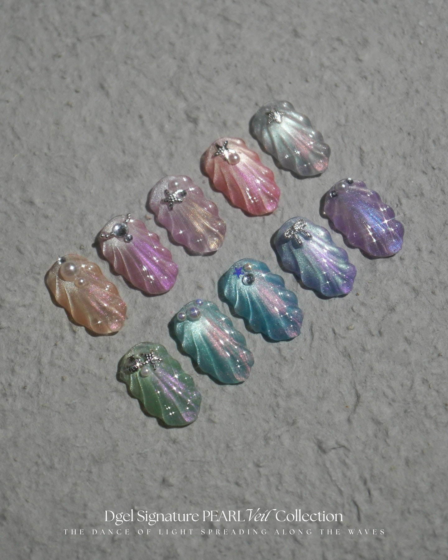 DGEL Signature Pearl Veil Collection (Individual Colors/Set)