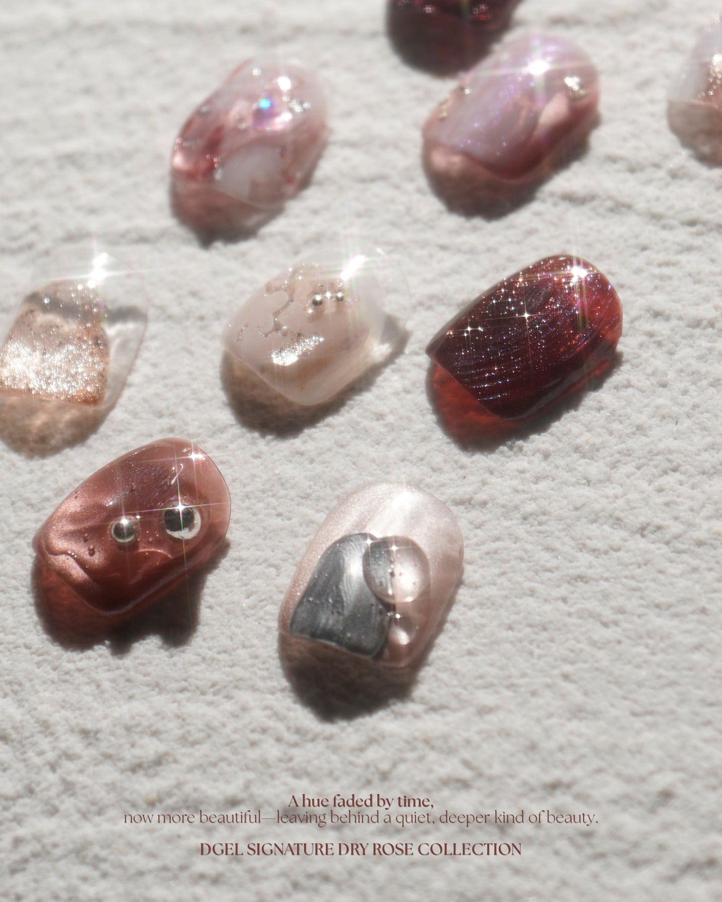 DGEL Signature Dry Rose Collection (Individual Colors/Set)