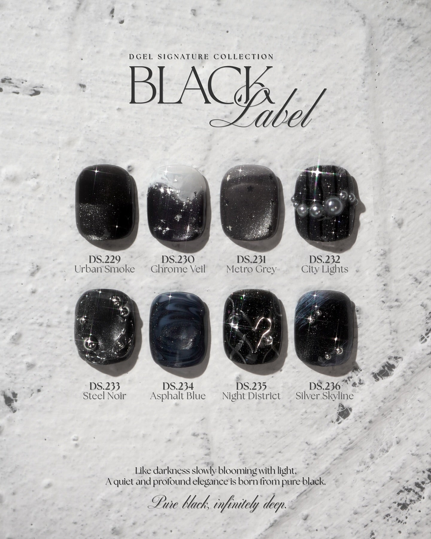 DGEL Signature Black Label Collection (Individual Colors/Set)