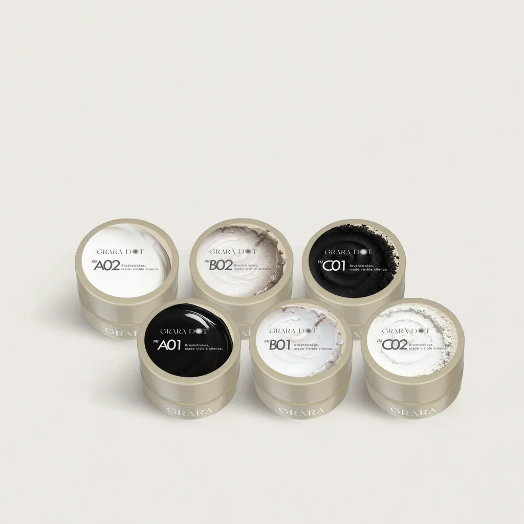 GRARA - DOT PG 6-Color Gel Polish Set