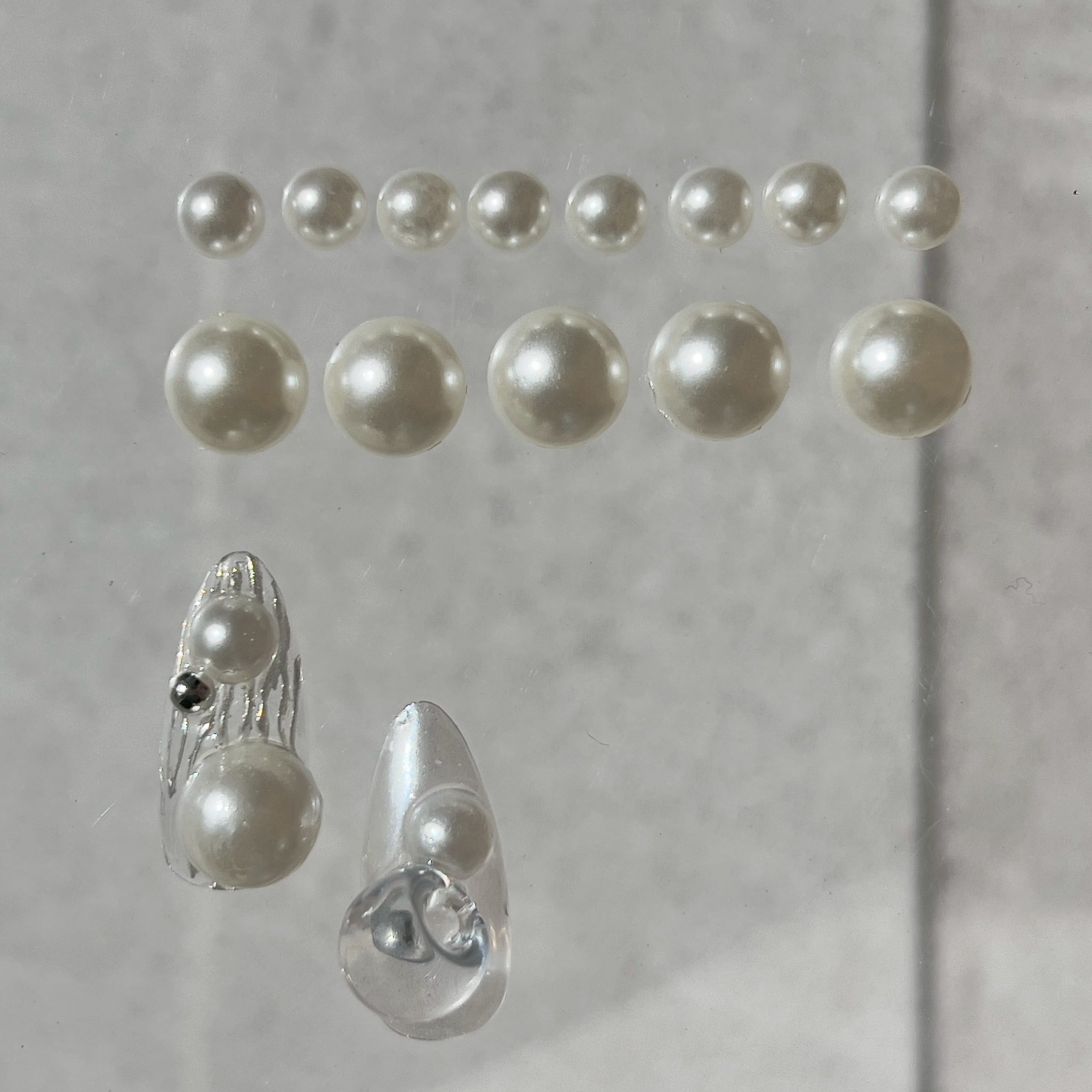 Atelier Novel - P877 Big Half Pearl (Maru)