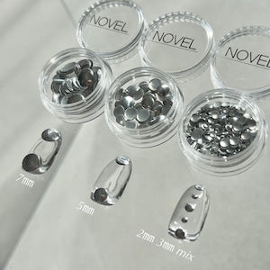 Atelier Novel - Bright Silver Studs Selection (3 types)