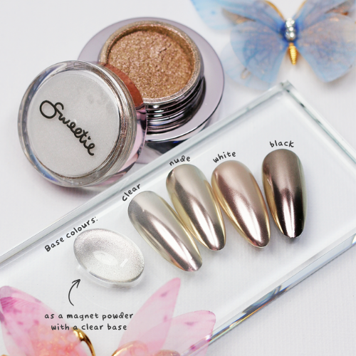 Sweetie Nail Supply - Fairy Chrome & Magnetic Powders (6 Types)