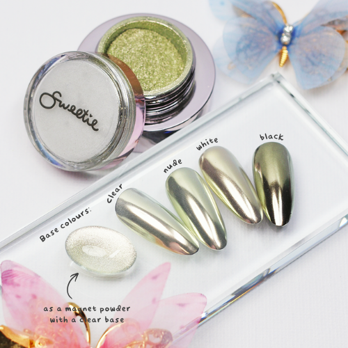Sweetie Nail Supply - Fairy Chrome & Magnetic Powders (6 Types)