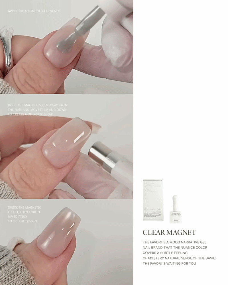 The Favori - Clear Magnet Gel
