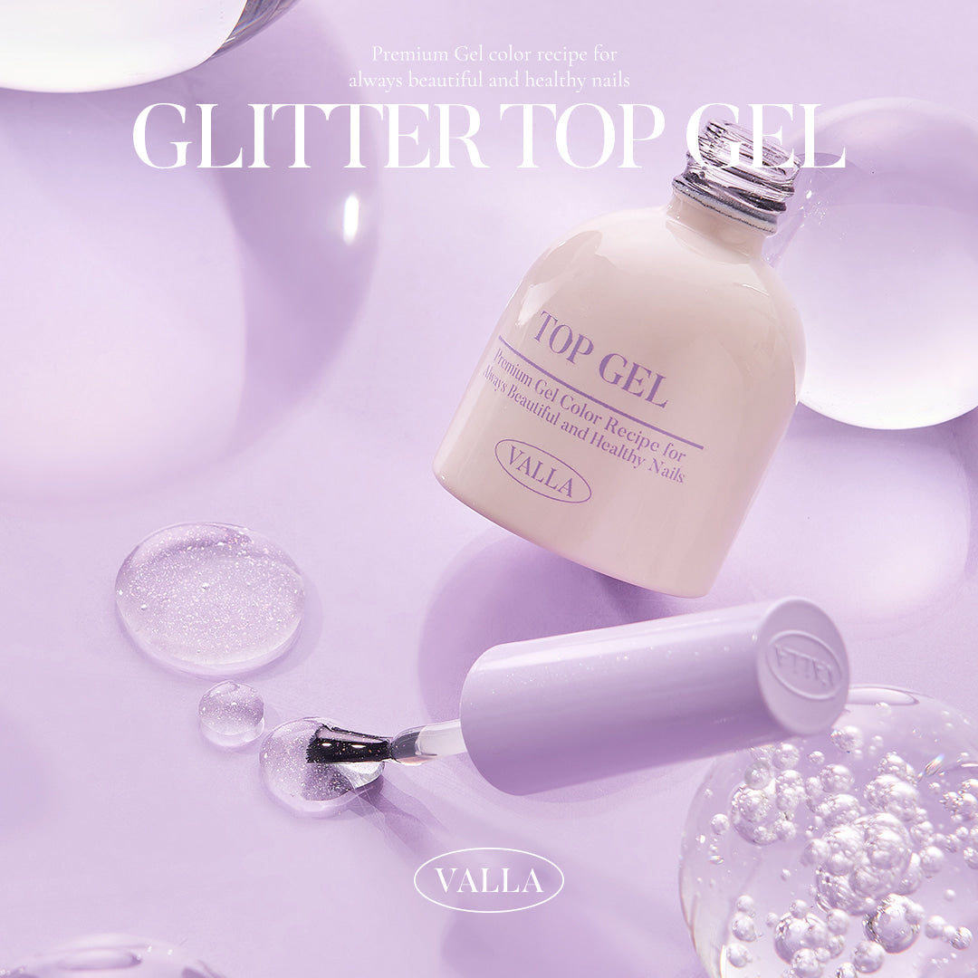 VALLA - Glitter Top Gel